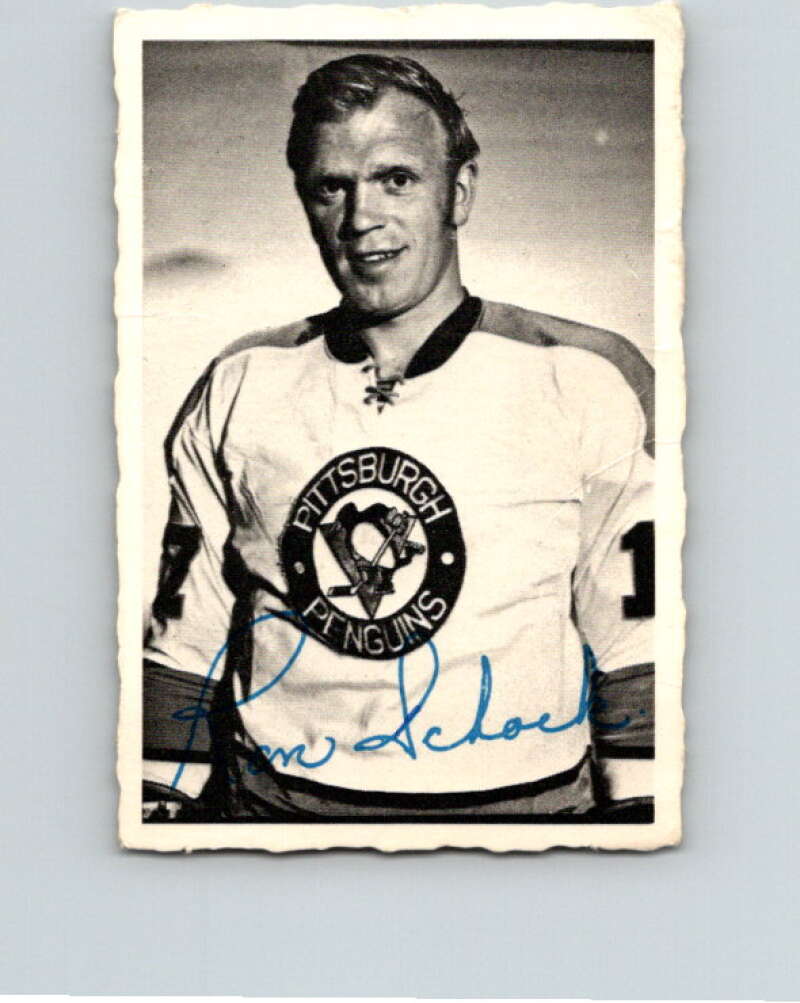 1970-71 O-Pee-Chee Deckle #9 Ron Schock V33429