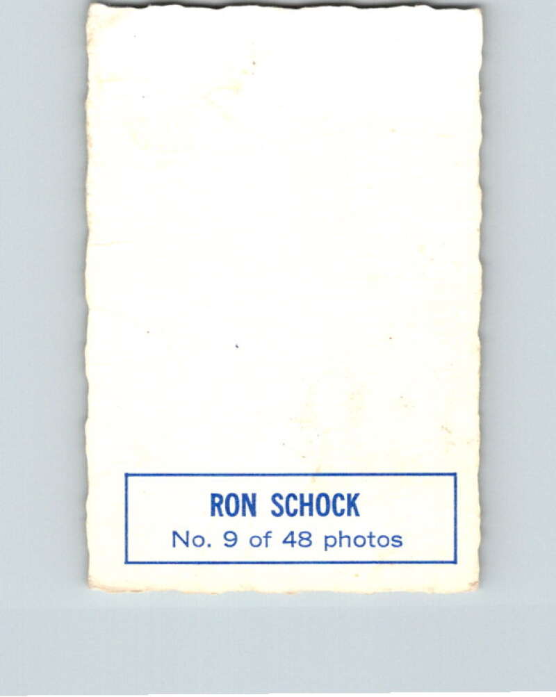 1970-71 O-Pee-Chee Deckle #9 Ron Schock V33429