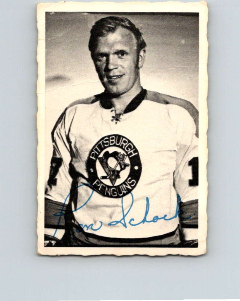 1970-71 O-Pee-Chee Deckle #9 Ron Schock V33430