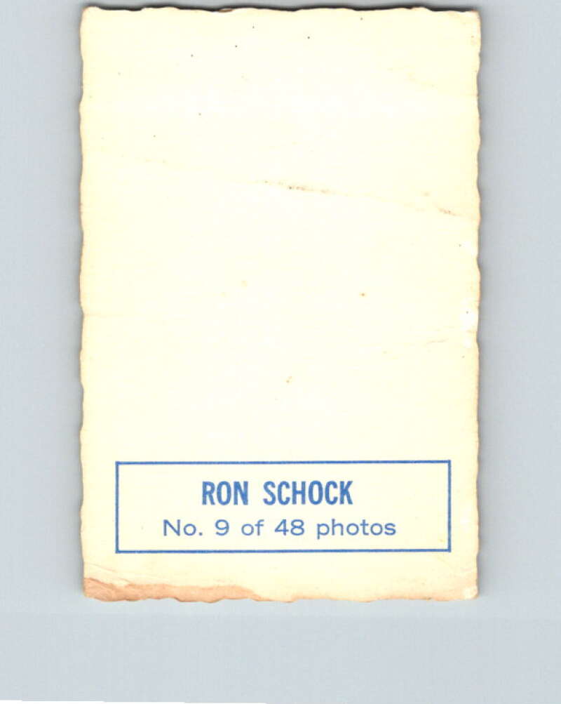 1970-71 O-Pee-Chee Deckle #9 Ron Schock V33430