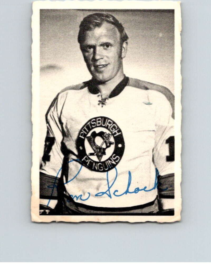 1970-71 O-Pee-Chee Deckle #9 Ron Schock V33431