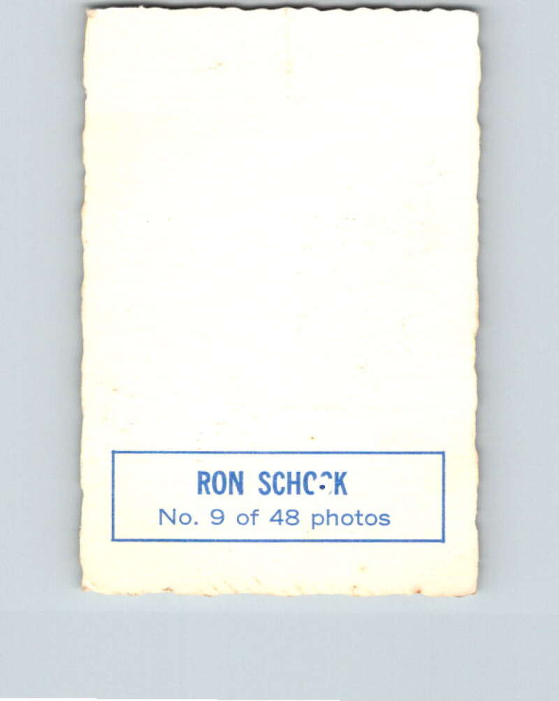 1970-71 O-Pee-Chee Deckle #9 Ron Schock V33431