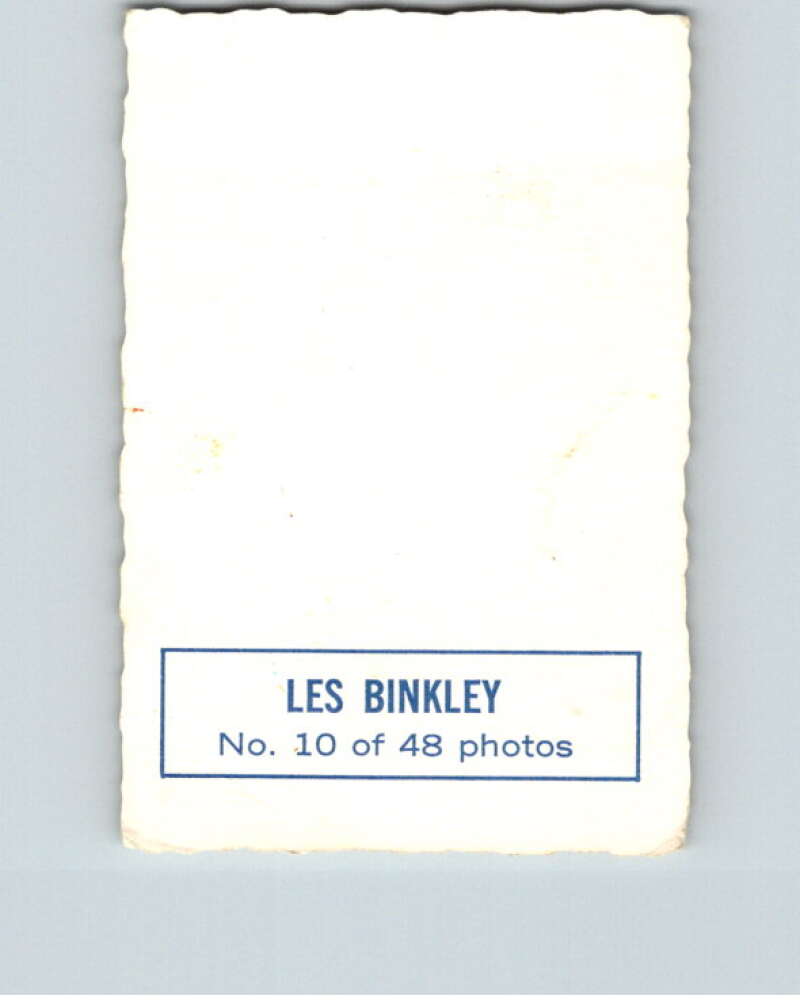 1970-71 O-Pee-Chee Deckle #10 Les Binkley V33432