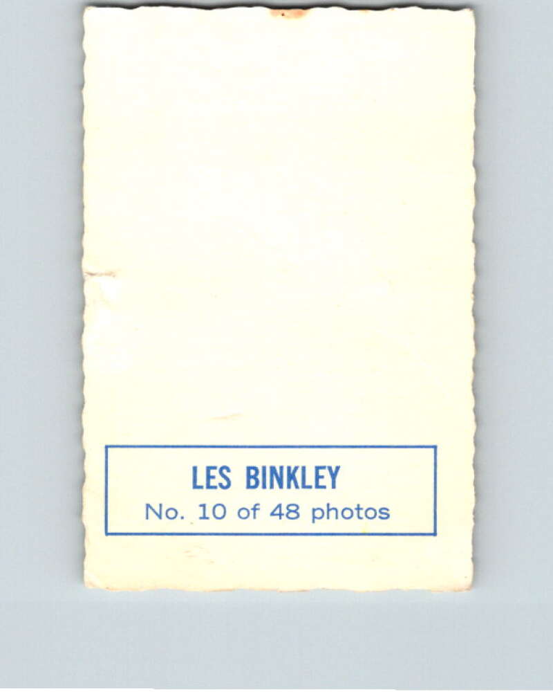 1970-71 O-Pee-Chee Deckle #10 Les Binkley V33433