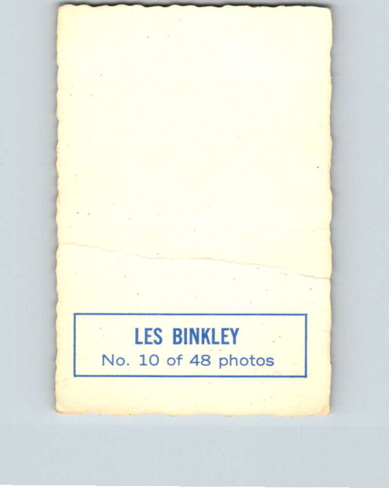 1970-71 O-Pee-Chee Deckle #10 Les Binkley V33434