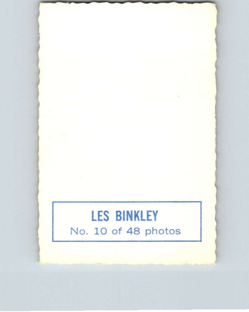 1970-71 O-Pee-Chee Deckle #10 Les Binkley V33436