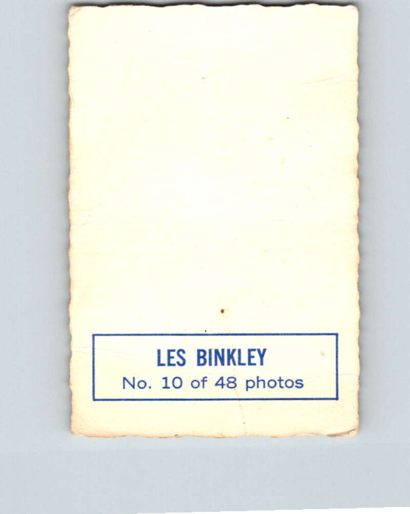 1970-71 O-Pee-Chee Deckle #10 Les Binkley V33438