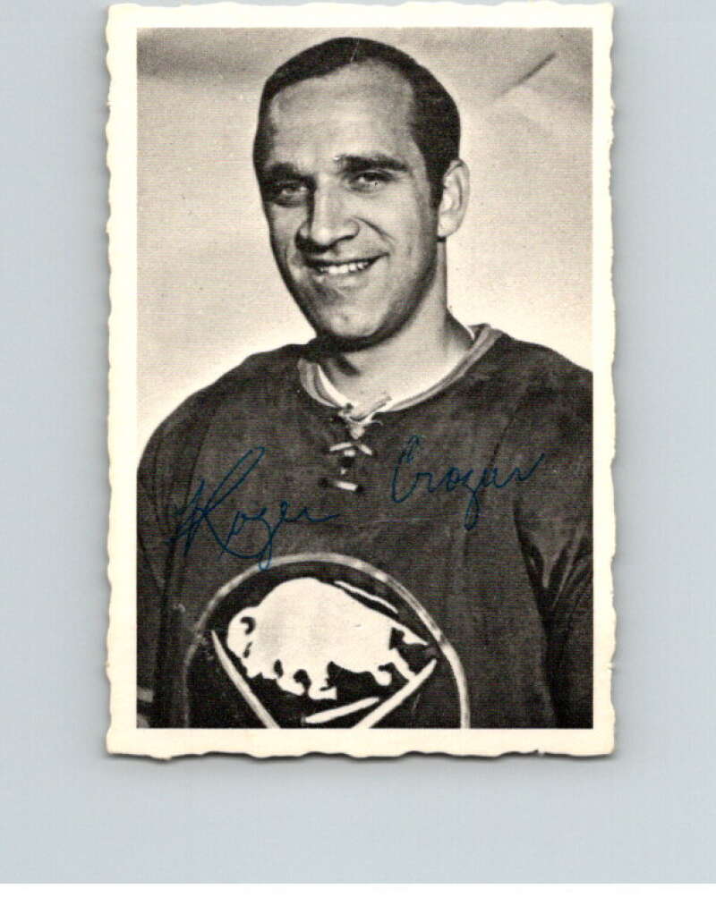 1970-71 O-Pee-Chee Deckle #11 Roger Crozier V33439