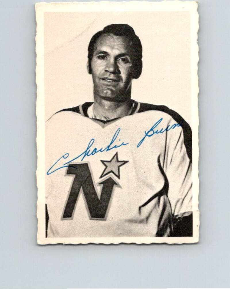1970-71 O-Pee-Chee Deckle #13 Charlie Burns V33446