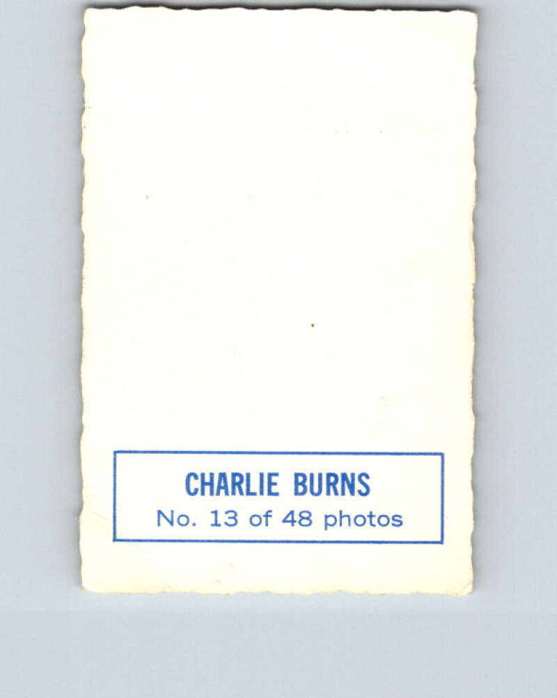 1970-71 O-Pee-Chee Deckle #13 Charlie Burns V33446
