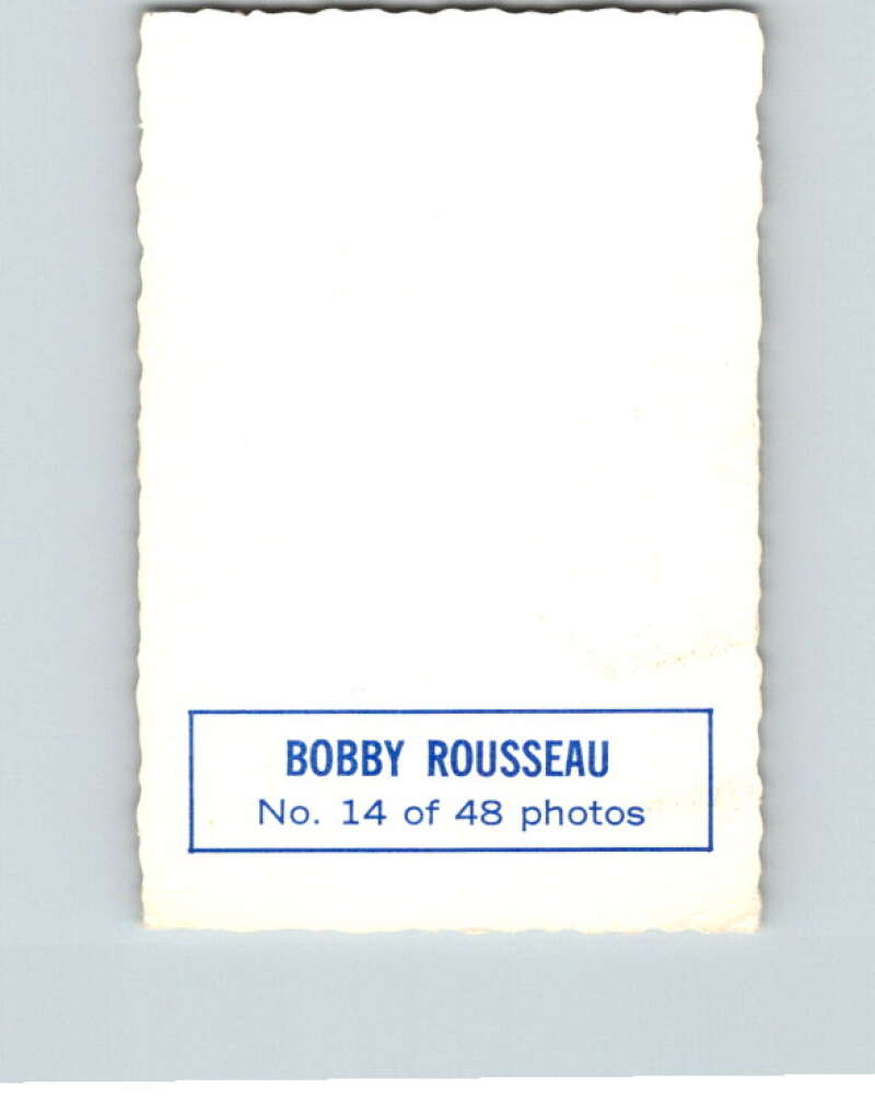 1970-71 O-Pee-Chee Deckle #14 Bobby Rousseau V33447