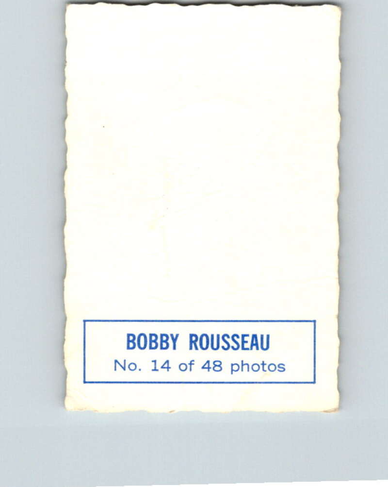 1970-71 O-Pee-Chee Deckle #14 Bobby Rousseau V33448