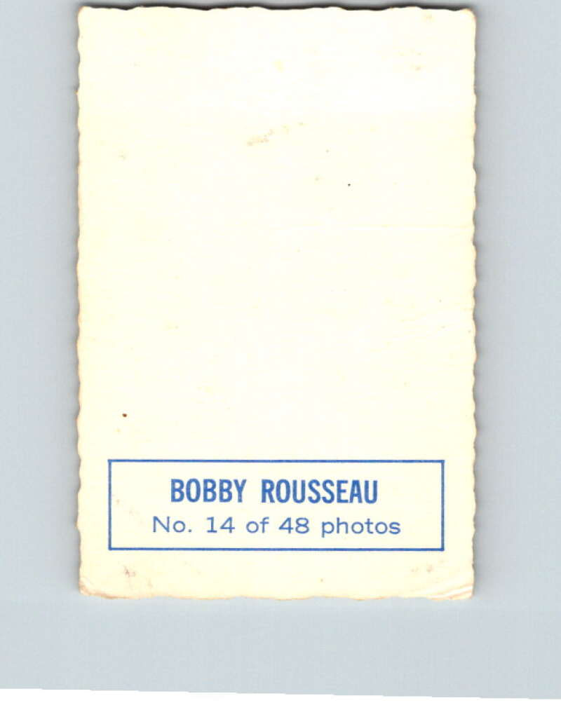 1970-71 O-Pee-Chee Deckle #14 Bobby Rousseau V33449
