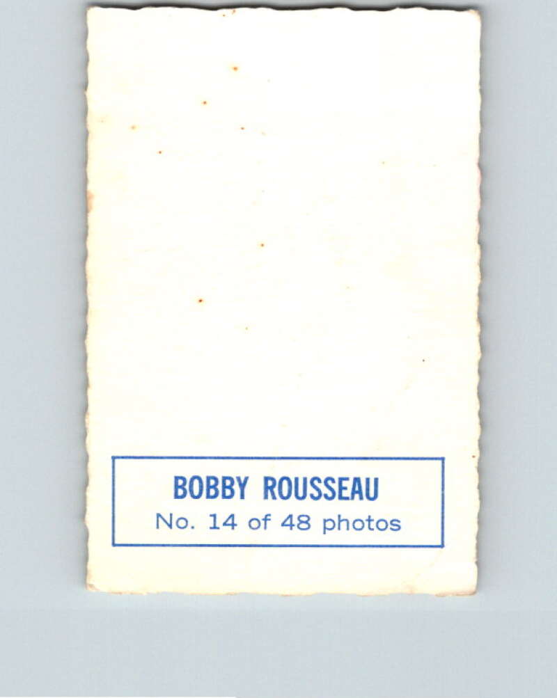 1970-71 O-Pee-Chee Deckle #14 Bobby Rousseau V33451