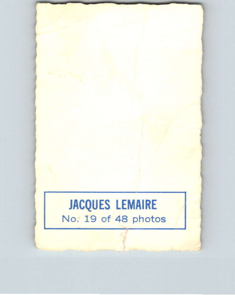 1970-71 O-Pee-Chee Deckle #19 Jacques Lemaire V33461