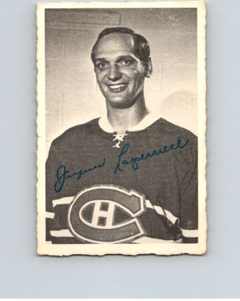 1970-71 O-Pee-Chee Deckle #20 Jacques Laperriere V33462