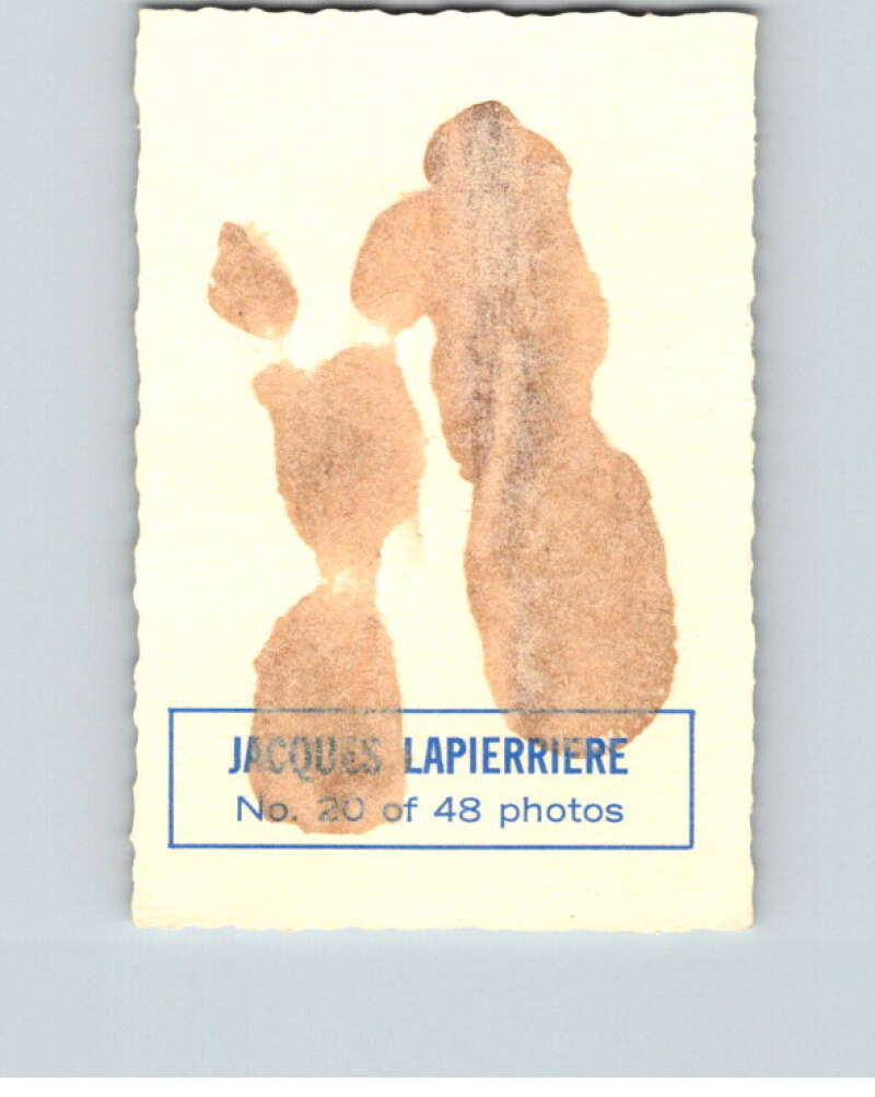 1970-71 O-Pee-Chee Deckle #20 Jacques Laperriere V33464