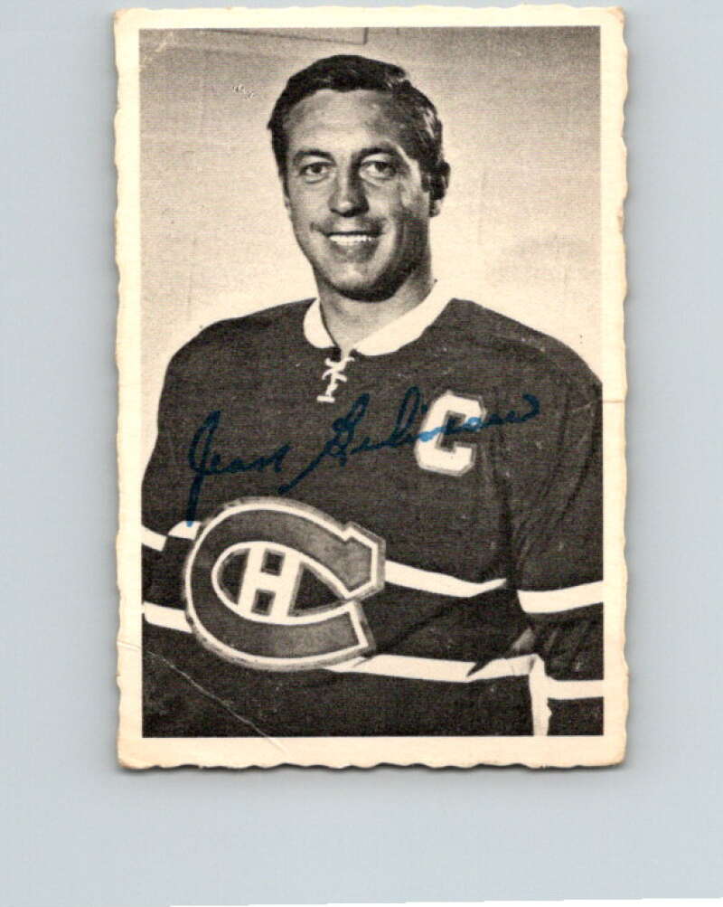 1970-71 O-Pee-Chee Deckle #21 Jean Beliveau V33465