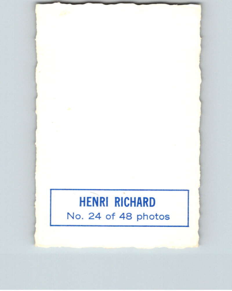 1970-71 O-Pee-Chee Deckle #24 Henri Richard V33471