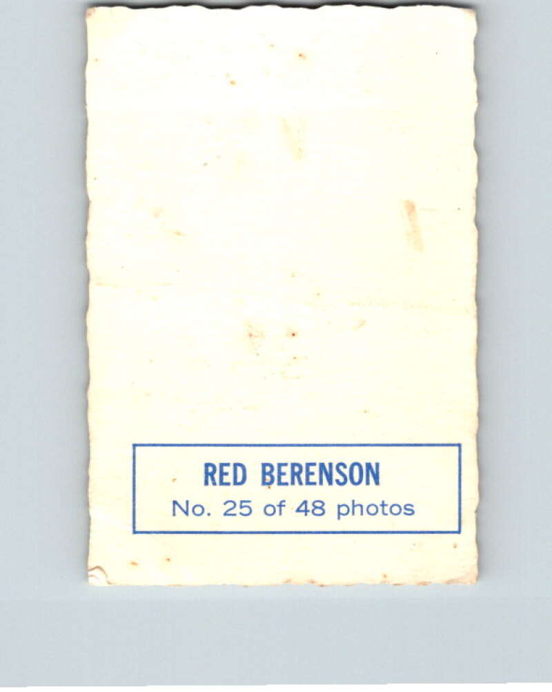 1970-71 O-Pee-Chee Deckle #25 Red Berenson V33473