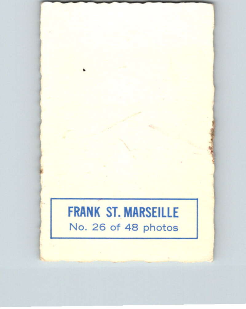 1970-71 O-Pee-Chee Deckle #26 Frank St. Marseille V33475