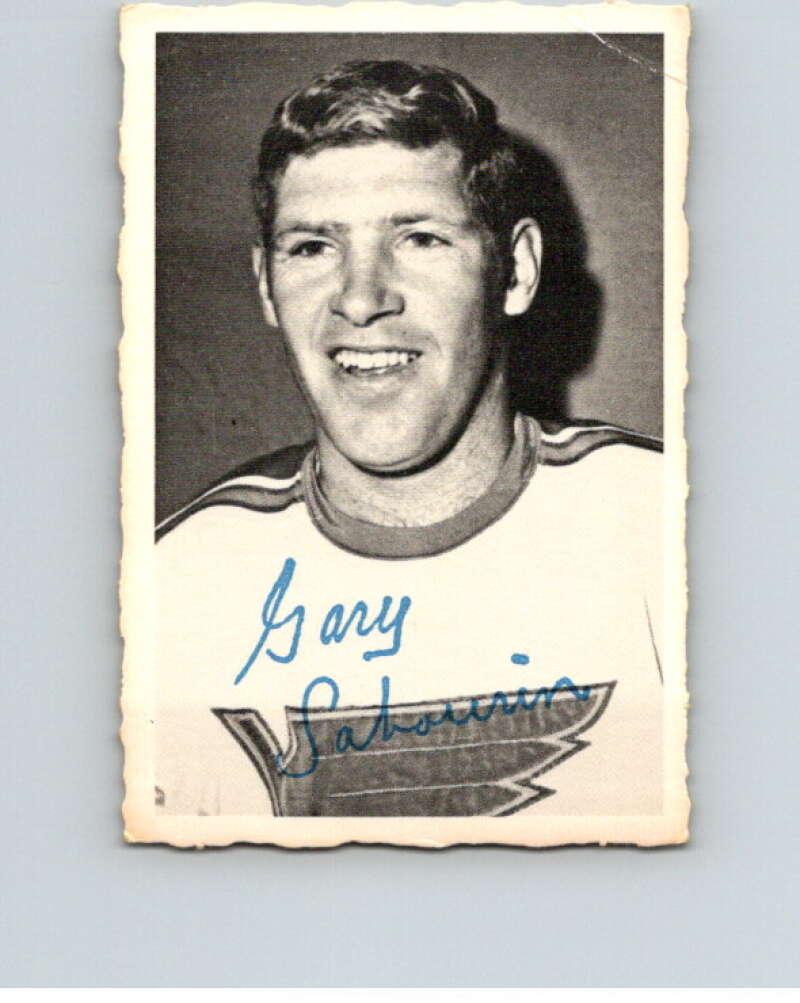 1970-71 O-Pee-Chee Deckle #28 Gary Sabourin V33480