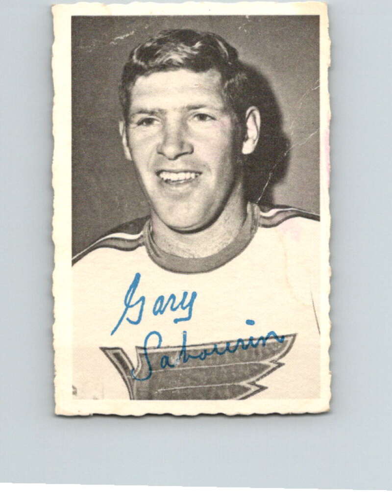 1970-71 O-Pee-Chee Deckle #28 Gary Sabourin V33482