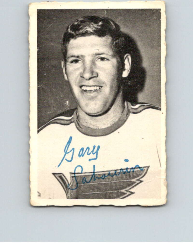 1970-71 O-Pee-Chee Deckle #28 Gary Sabourin V33483