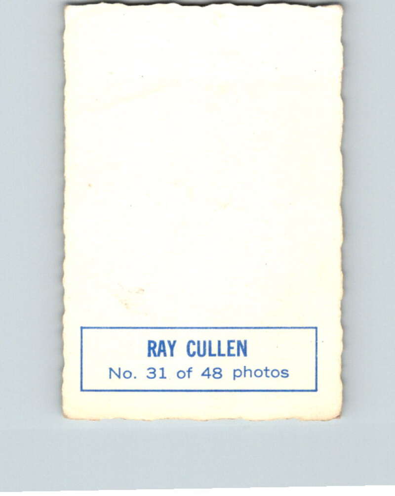 1970-71 O-Pee-Chee Deckle #31 Ray Cullen V33489