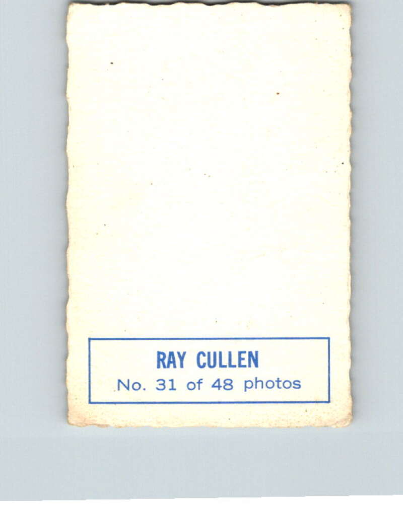 1970-71 O-Pee-Chee Deckle #31 Ray Cullen V33490