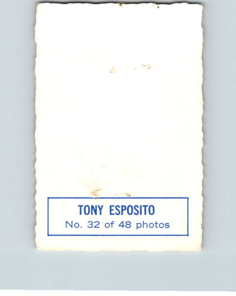 1970-71 O-Pee-Chee Deckle #32 Tony Esposito V33491