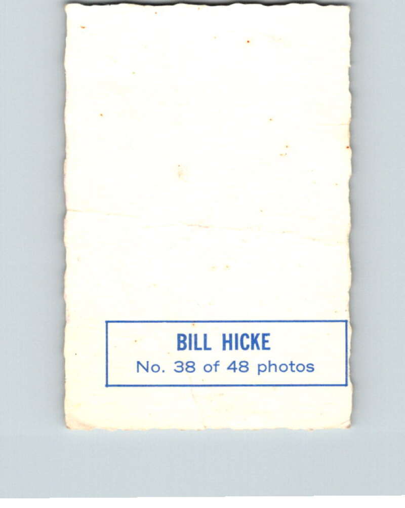 1970-71 O-Pee-Chee Deckle #38 Bill Hicke V33498