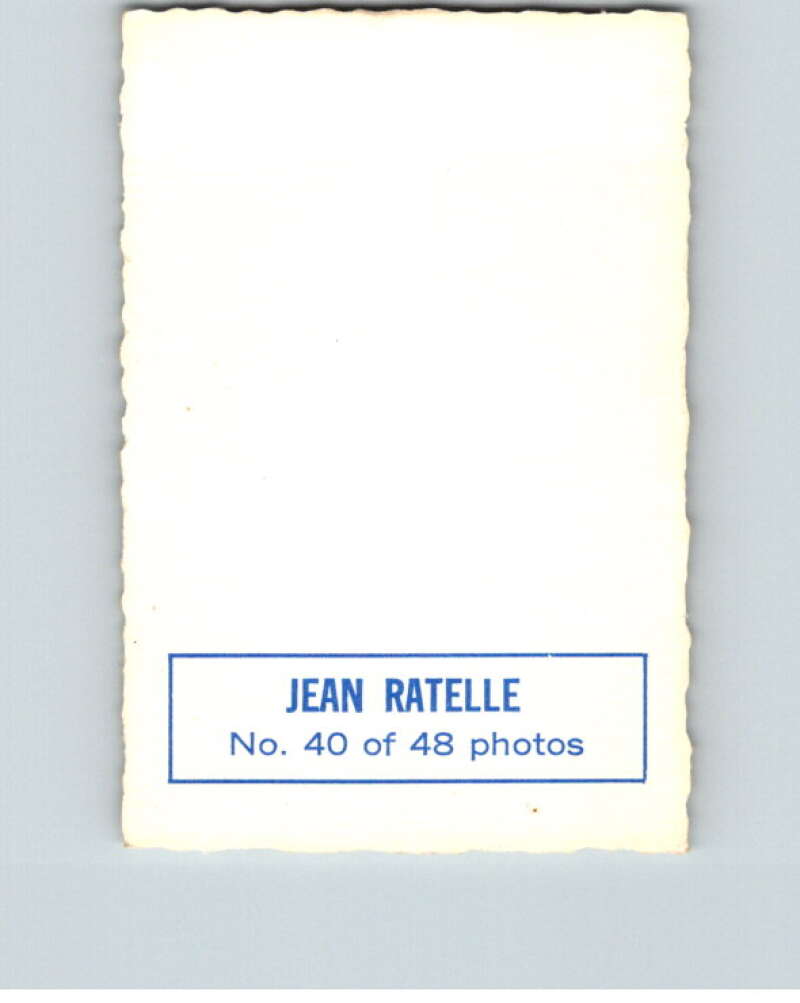1970-71 O-Pee-Chee Deckle #40 Jean Ratelle V33500