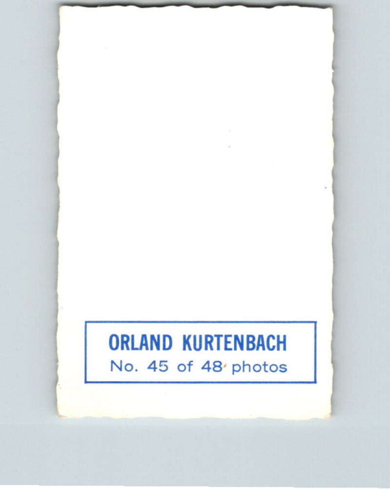 1970-71 O-Pee-Chee Deckle #45 Orland Kurtenbach V33508