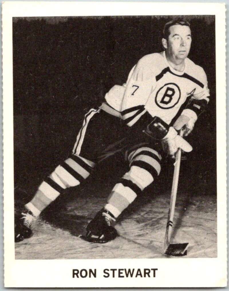 1965-66 Coca-Cola #4 Ron Stewart Boston Bruins X0005