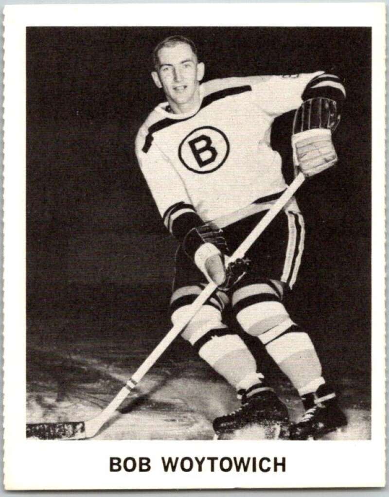 1965-66 Coca-Cola #5 Bob Woytowich Boston Bruins X0008