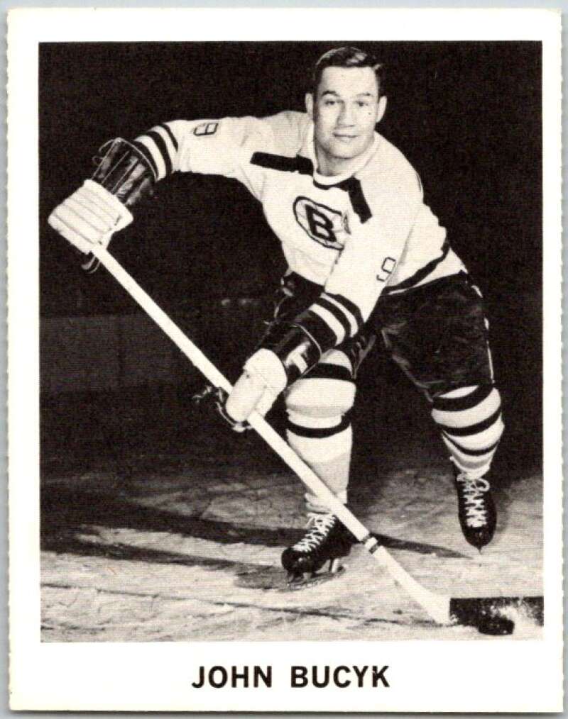 1965-66 Coca-Cola #6 Johnny Bucyk Boston Bruins X0009