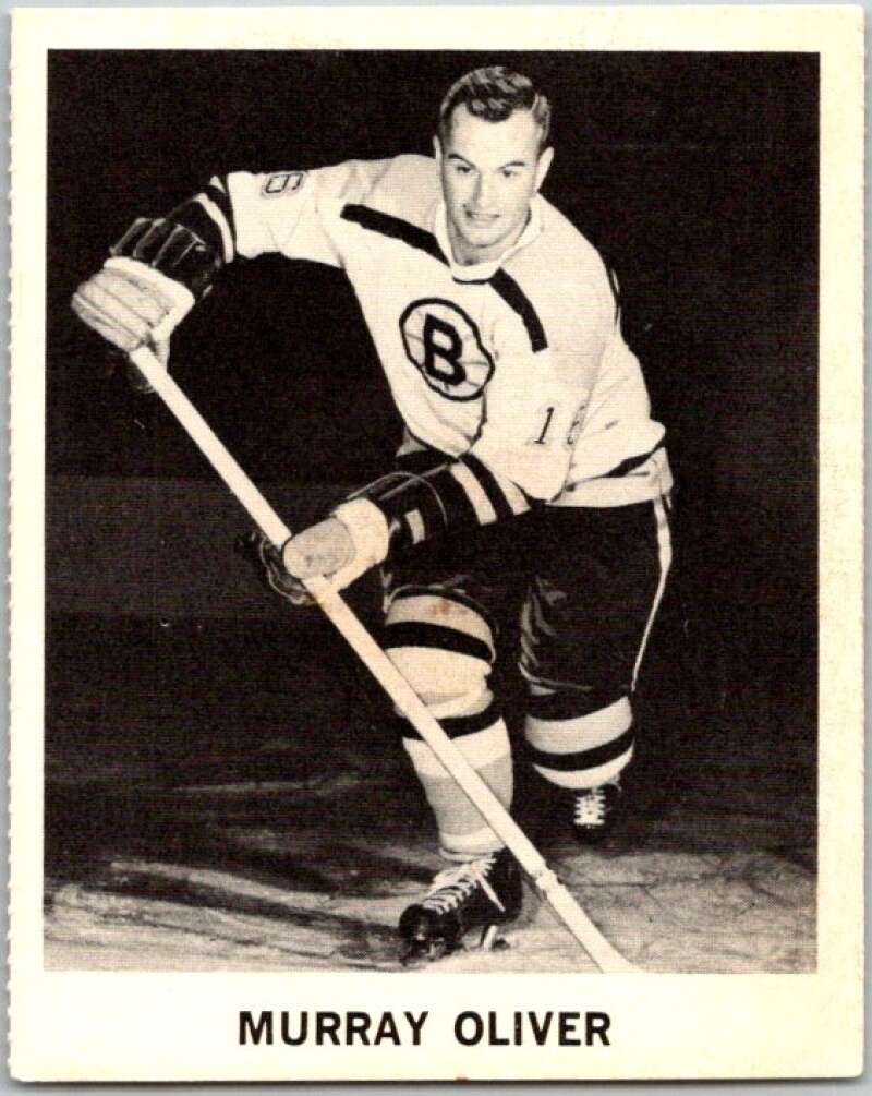 1965-66 Coca-Cola #9 Murray Oliver Boston Bruins X0013