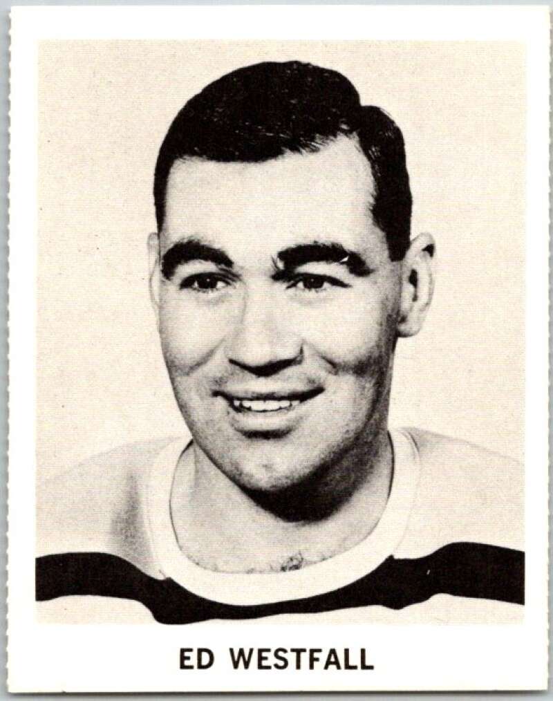 1965-66 Coca-Cola #11 Ed Westfall Boston Bruins X0017