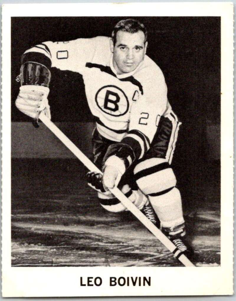 1965-66 Coca-Cola #13 Leo Boivin Boston Bruins X0020