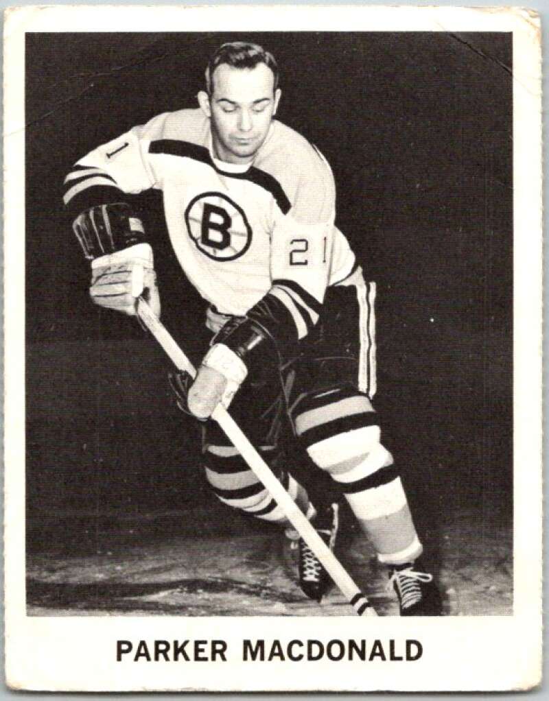 1965-66 Coca-Cola #14 Parker MacDonald Boston Bruins X0021