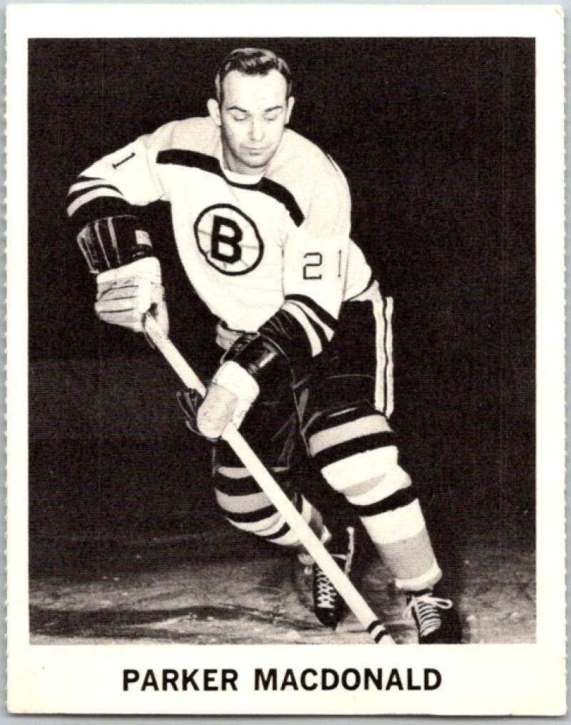 1965-66 Coca-Cola #14 Parker MacDonald Boston Bruins X0022