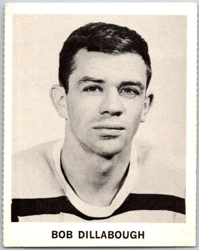 1965-66 Coca-Cola #15 Bob Dillabough Boston Bruins X0023