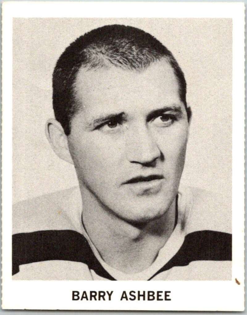 1965-66 Coca-Cola #16 Barry Ashbee Boston Bruins X0025