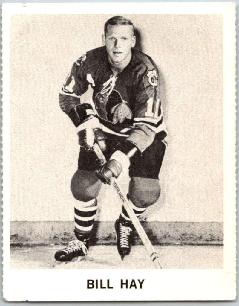 1965-66 Coca-Cola #28 Bill Hay Chicago Blackhawks X0041