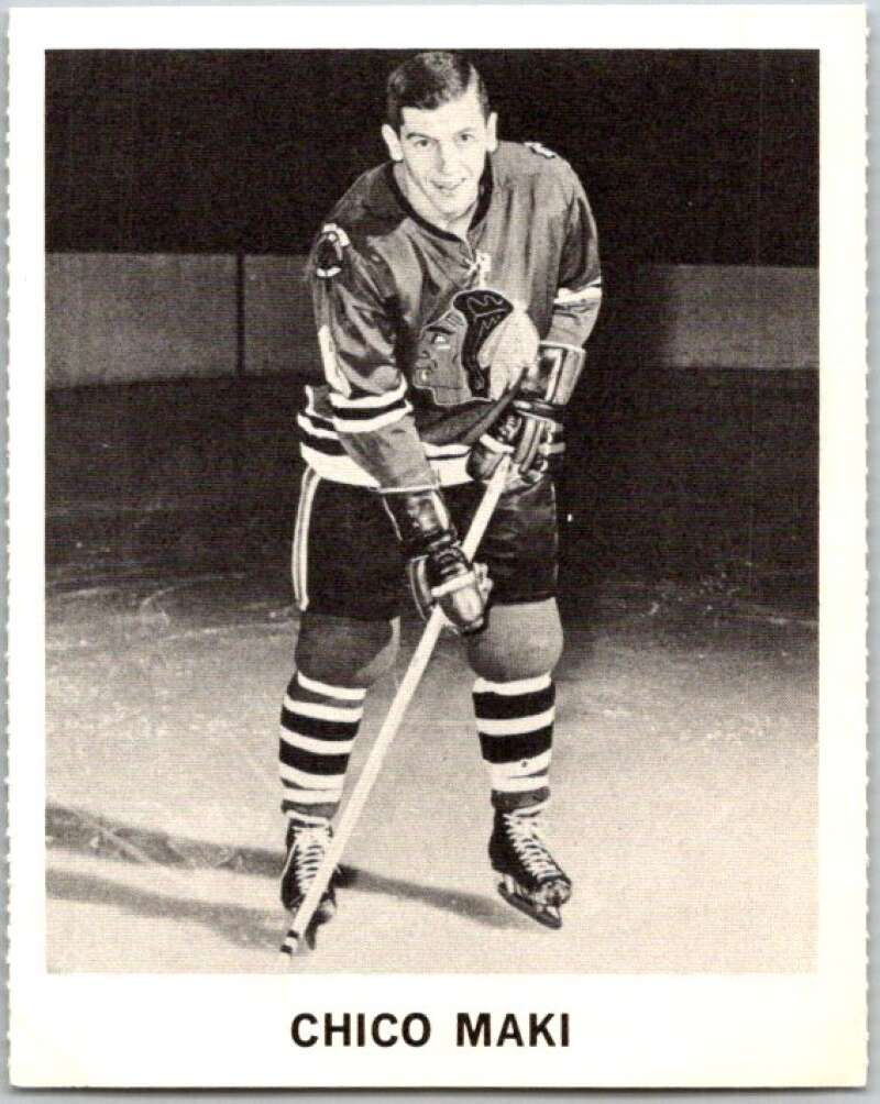 1965-66 Coca-Cola #31 Chico Maki Chicago Blackhawks X0048
