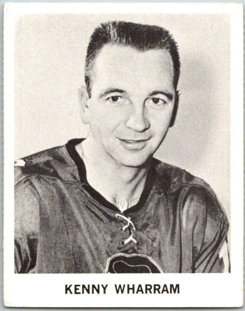 1965-66 Coca-Cola #32 Ken Wharram Chicago Blackhawks X0049