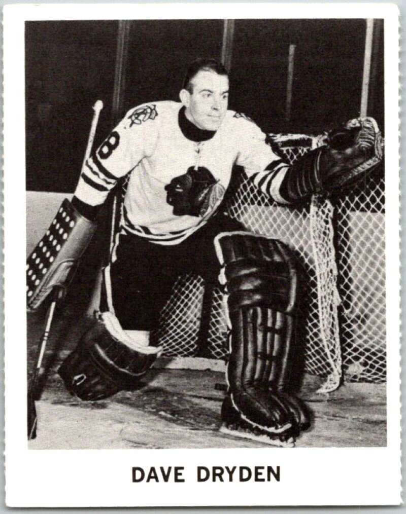 1965-66 Coca-Cola #36 Dave Dryden Chicago Blackhawks X0056
