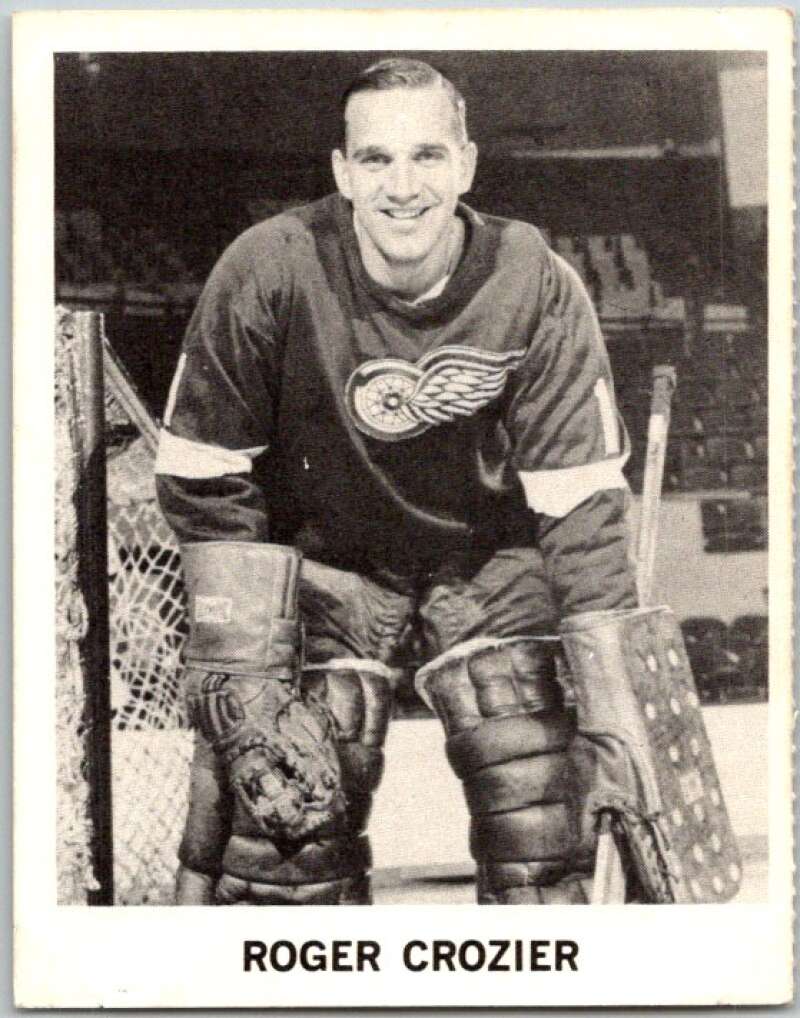 1965-66 Coca-Cola #37 Roger Crozier Detroit Red Wings X0057