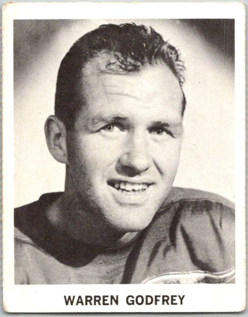 1965-66 Coca-Cola #38 Warren Godfrey Detroit Red Wings X0058